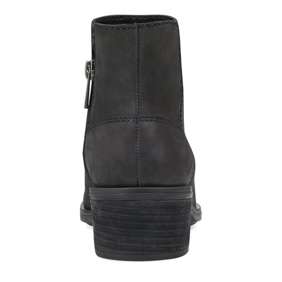 NEW EARTH Suede Oslo Comfort Booties black for women 563tn - Picture 6 of 9